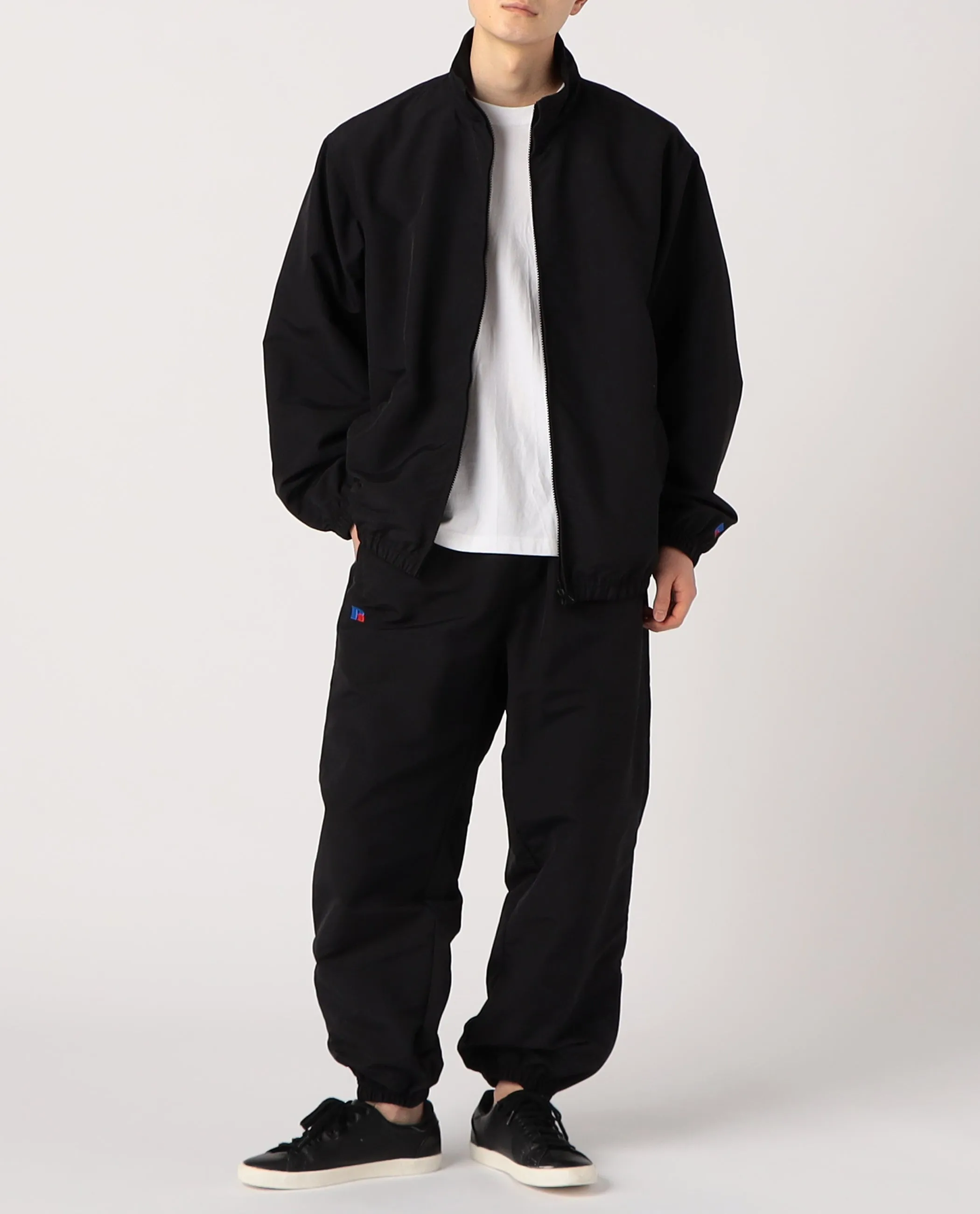 - online Limited -　Nylon Tussah Classic Training Pants 　＜RC-23012＞　BLACK