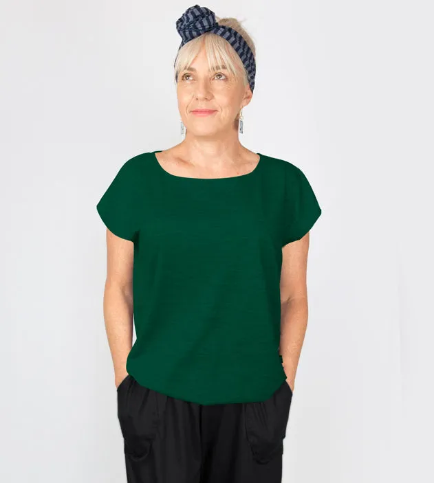 #140 Cap Sleeve Top 175gsm