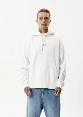 AFENDS Mens Credits - Hoodie - White