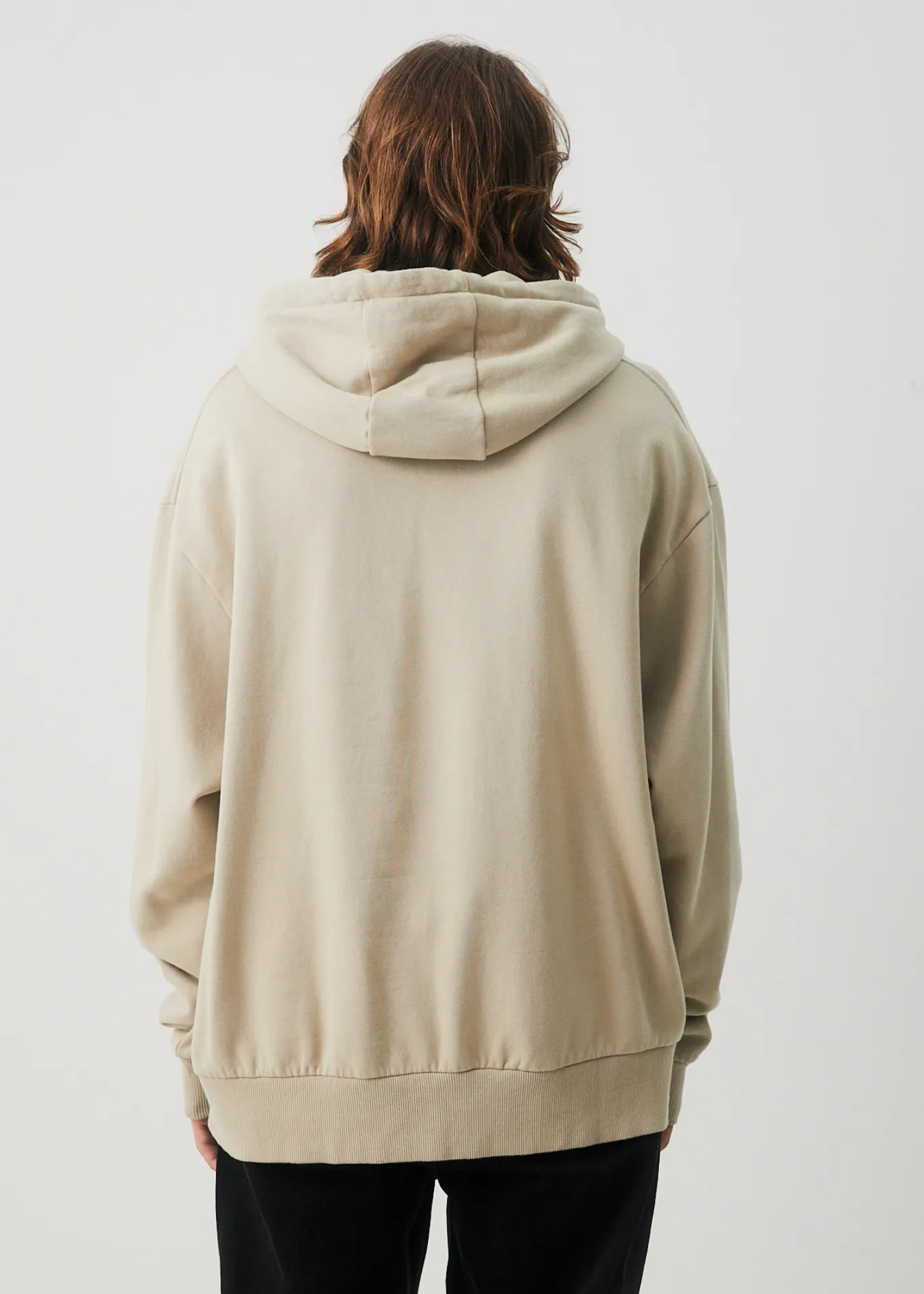 AFENDS Mens Luxury - Hoodie - Cement