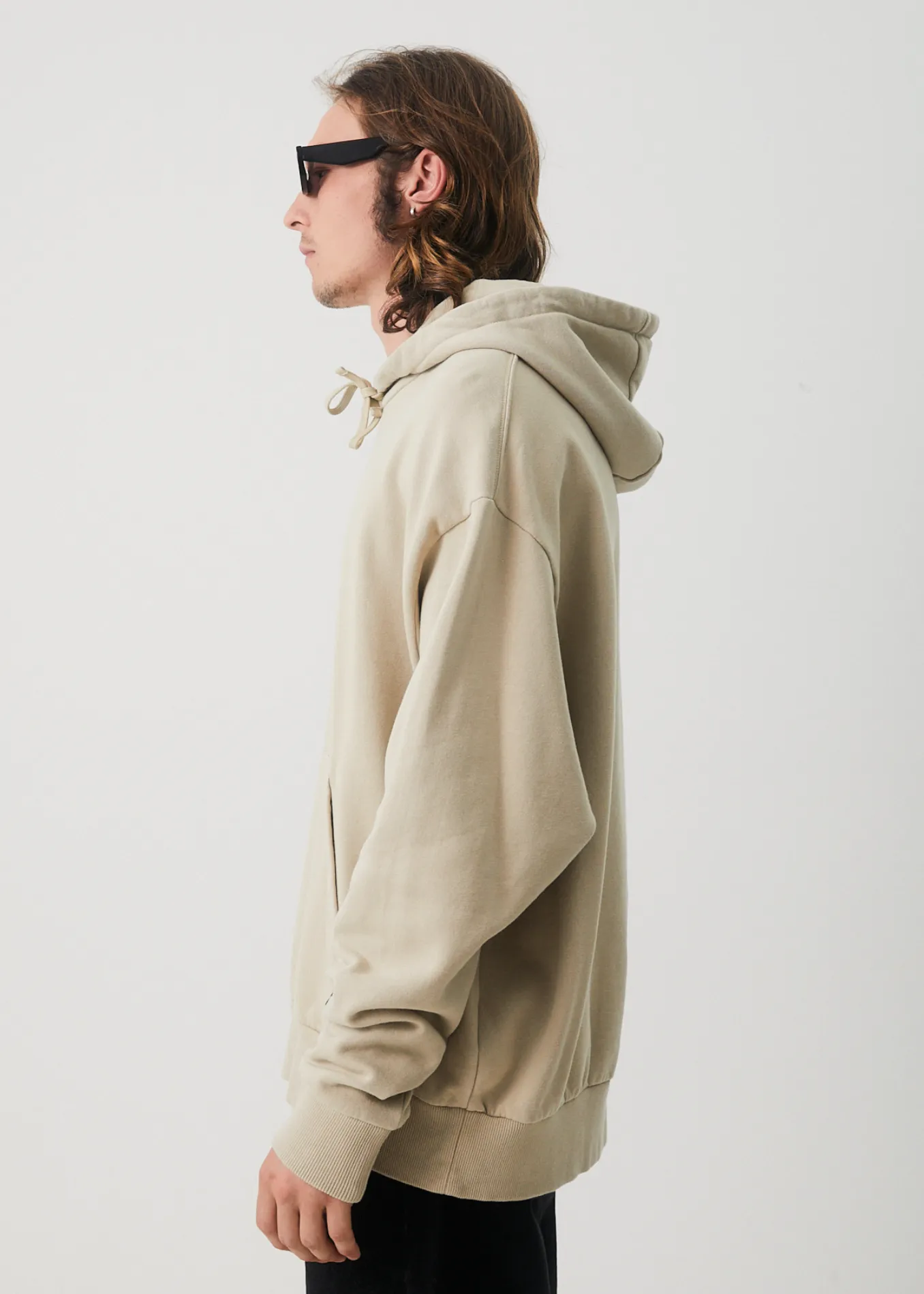 AFENDS Mens Luxury - Hoodie - Cement