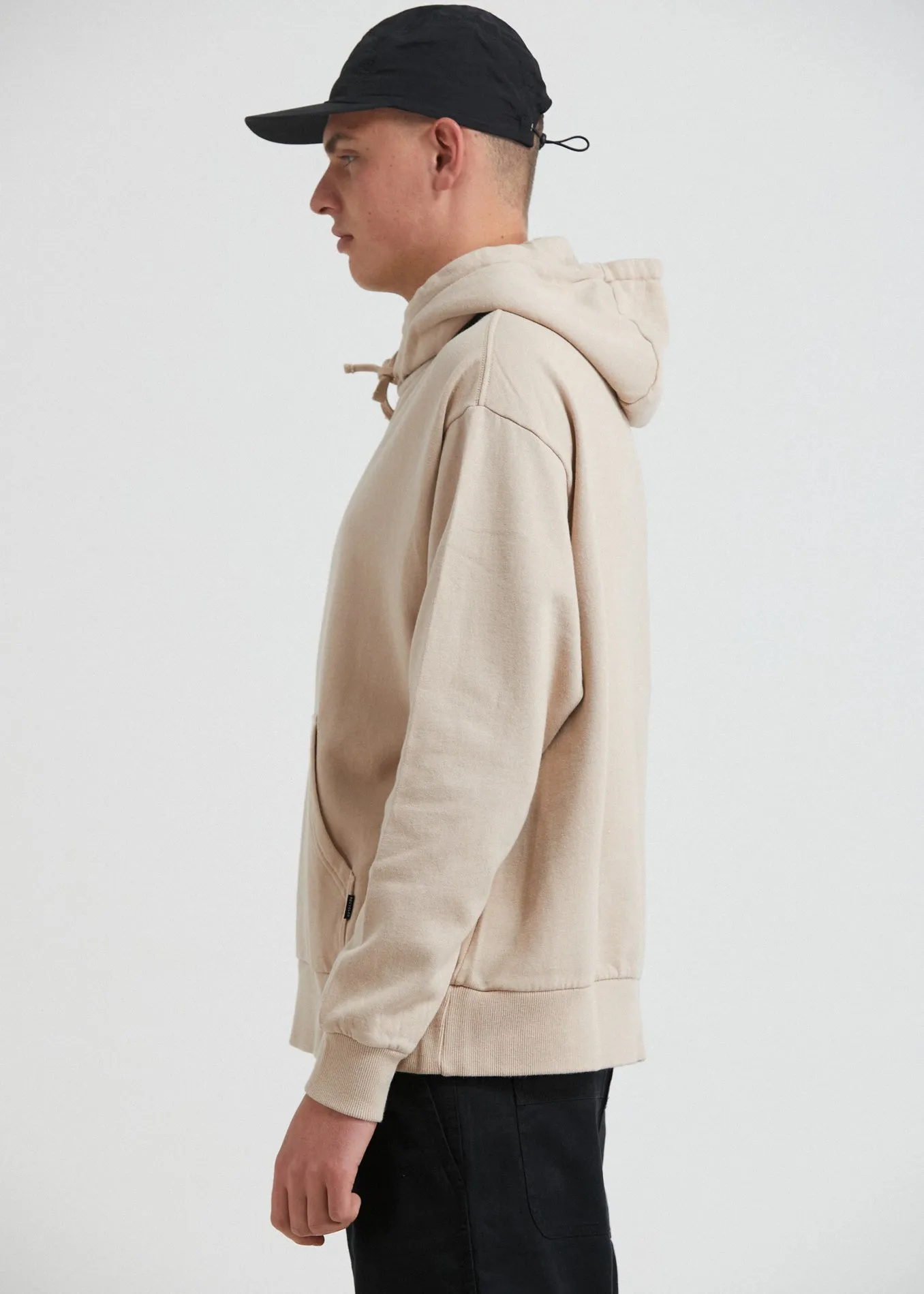 AFENDS Mens Machine - Hoodie - Bone