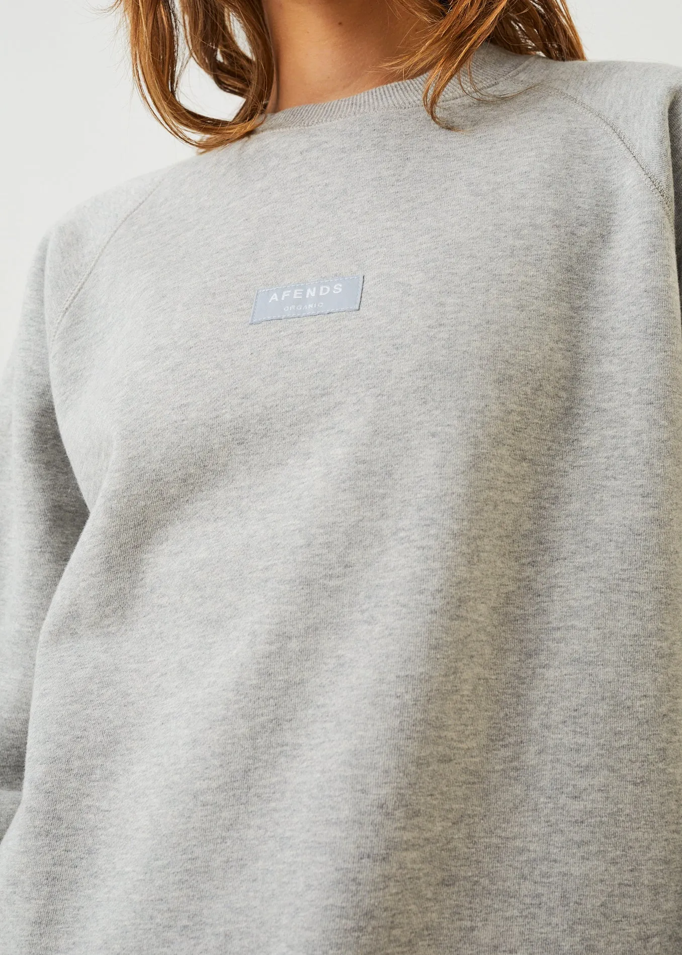 AFENDS Unisex Monopoly - Unisex Crew Neck Jumper - Grey Marle