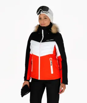 Alpbach Insulated Ski Jacket Women RED