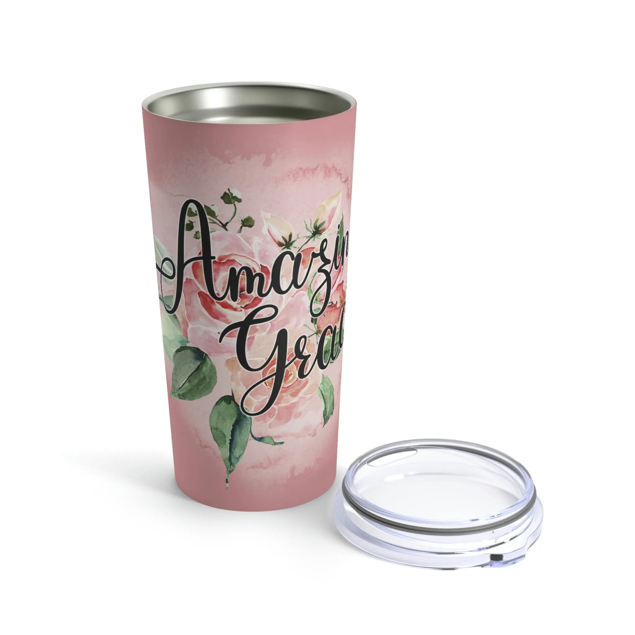 Amazing Grace Rose Tumbler 20oz