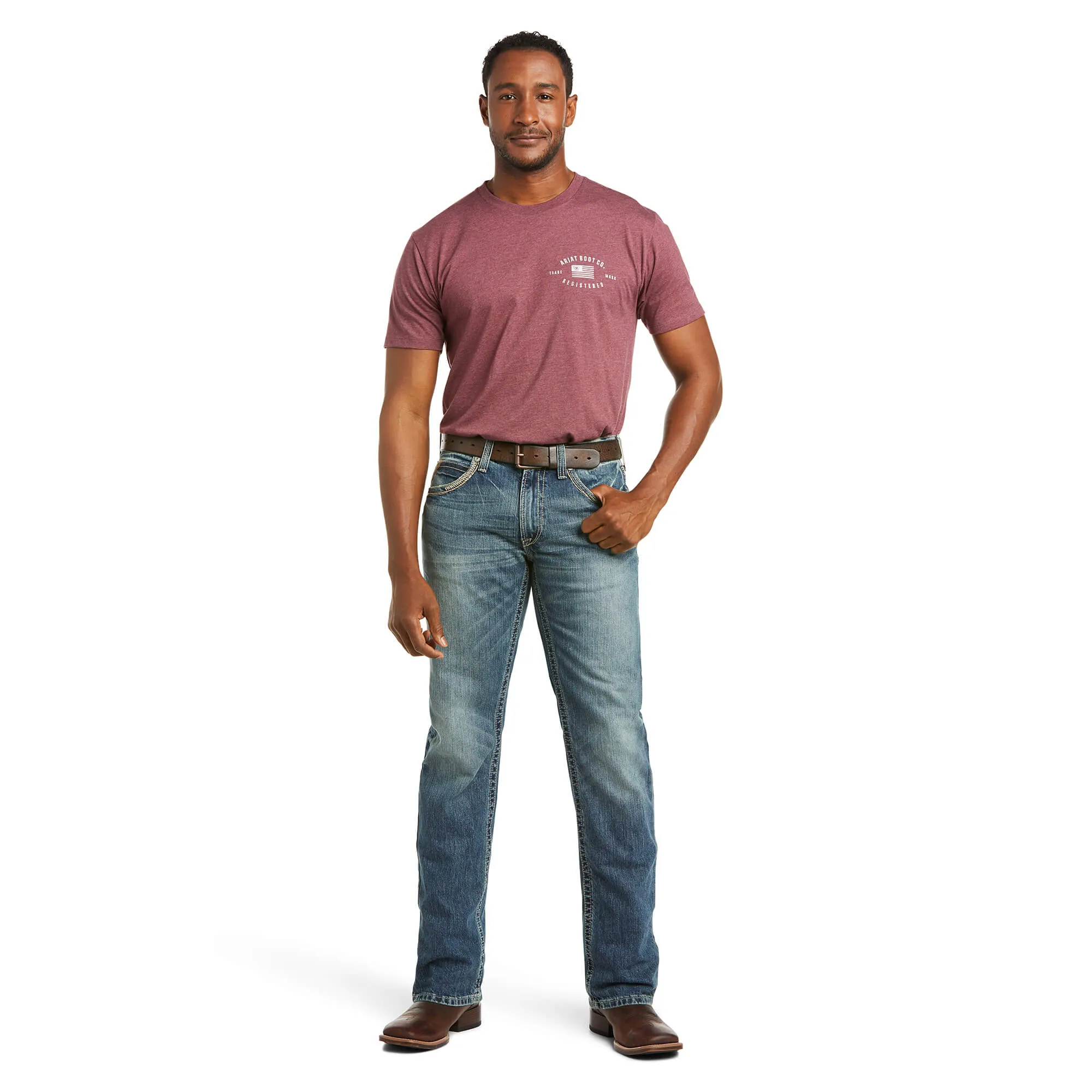 Ariat Men's - Gambler M5 Slim Straight Leg Jeans