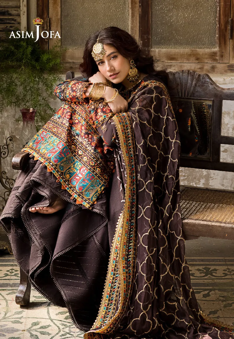 Asim Jofa Luxury Lawn Collection 2023 – AJLR-01