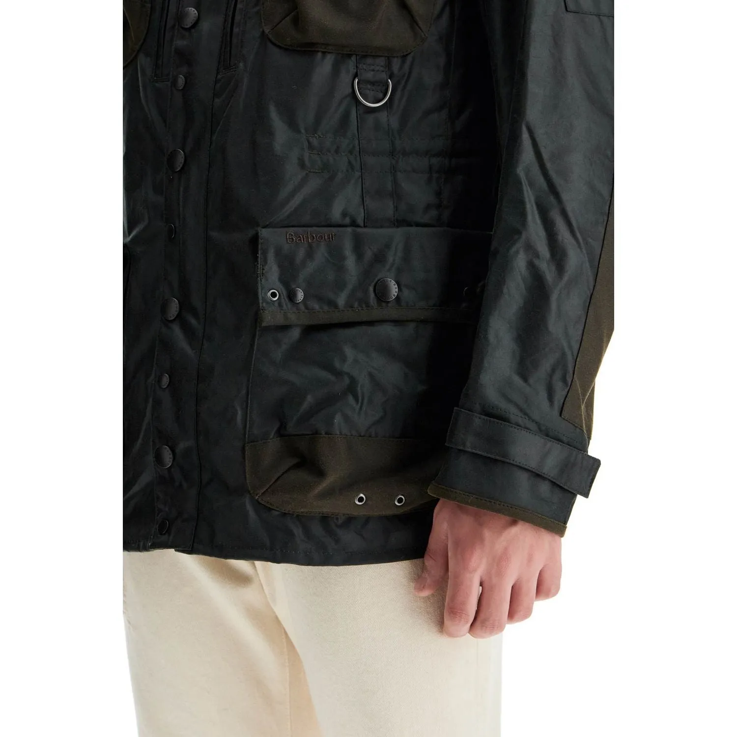 Barbour x TOKITO waxed jacket