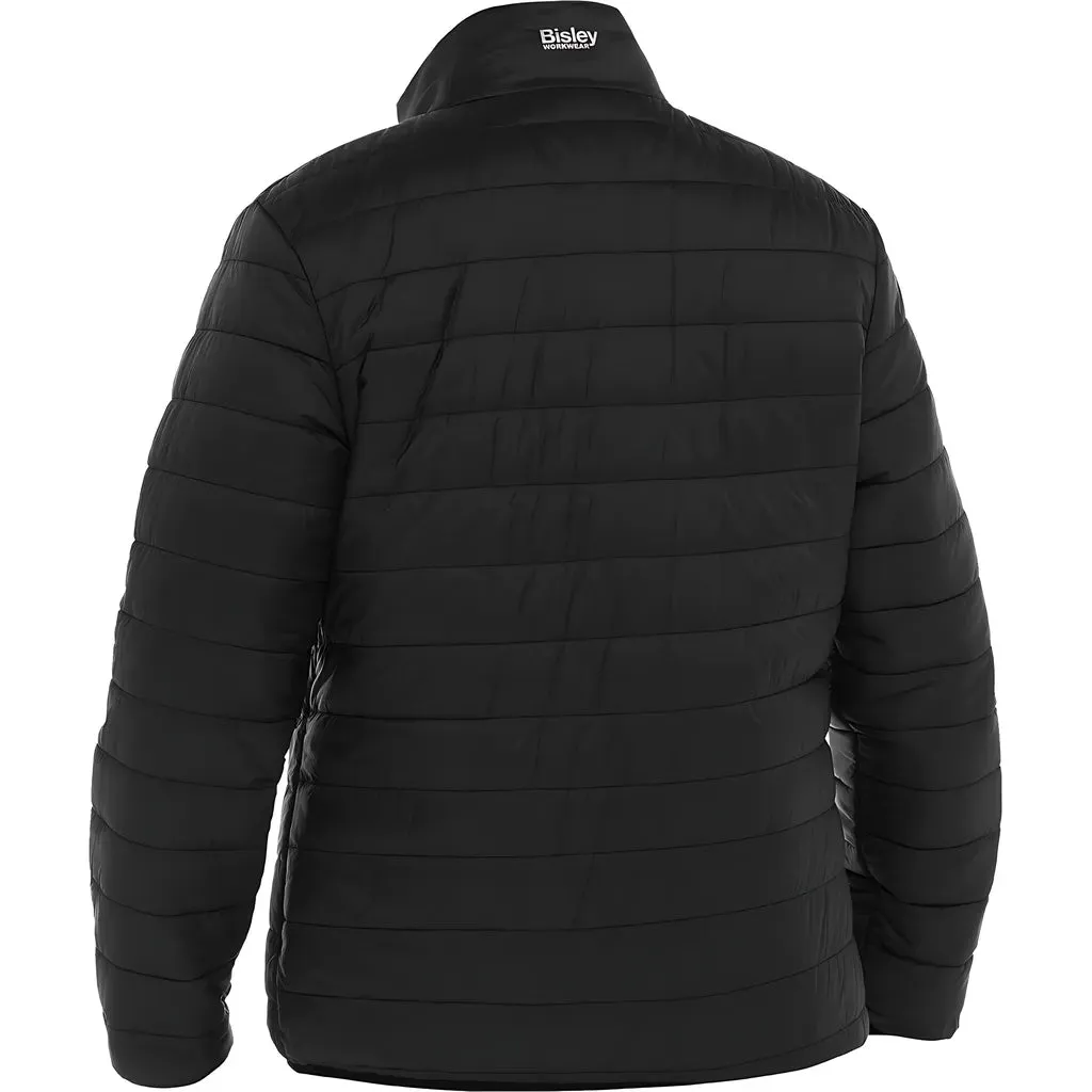 Bisley 333W6350H-YEL/L ANSI Type R Class 3 Women's Contoured Reversible Puffer Jacket