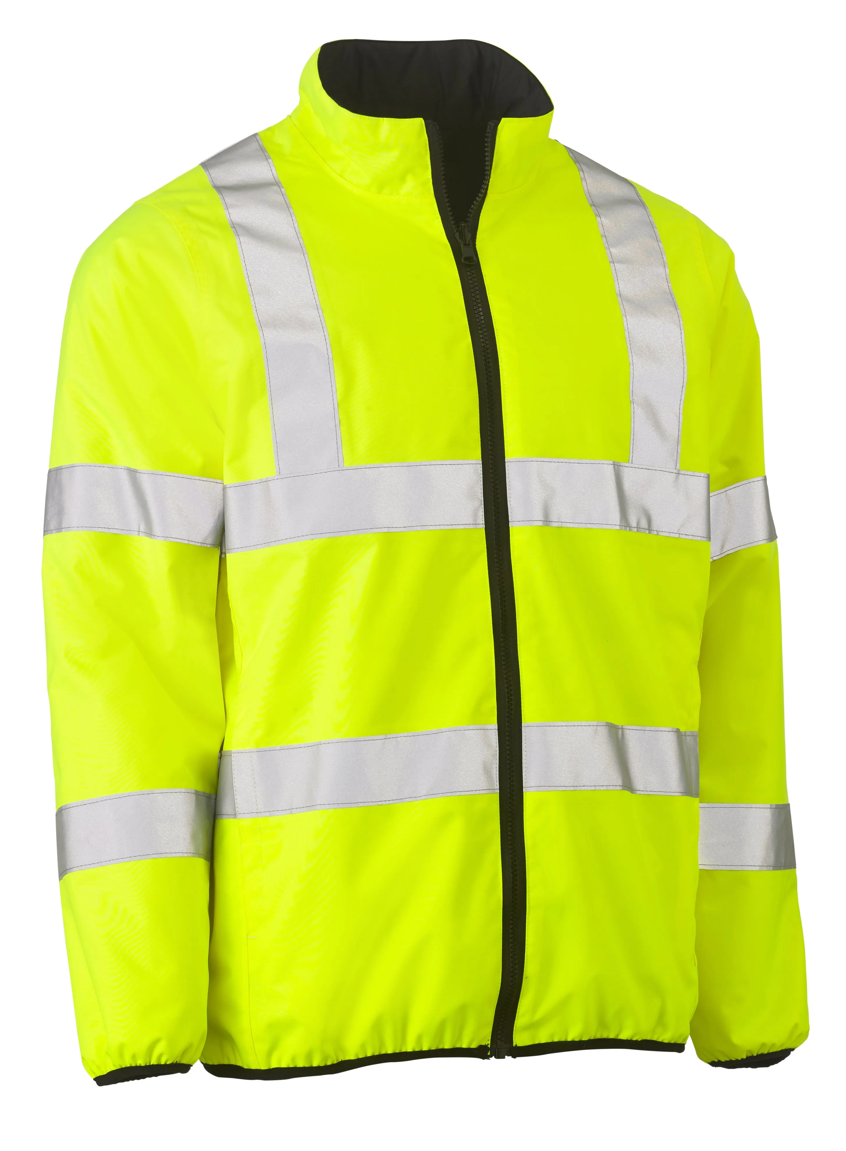 BJ6350HT Bisley Taped Hi Vis Reversible Puffer Jacket