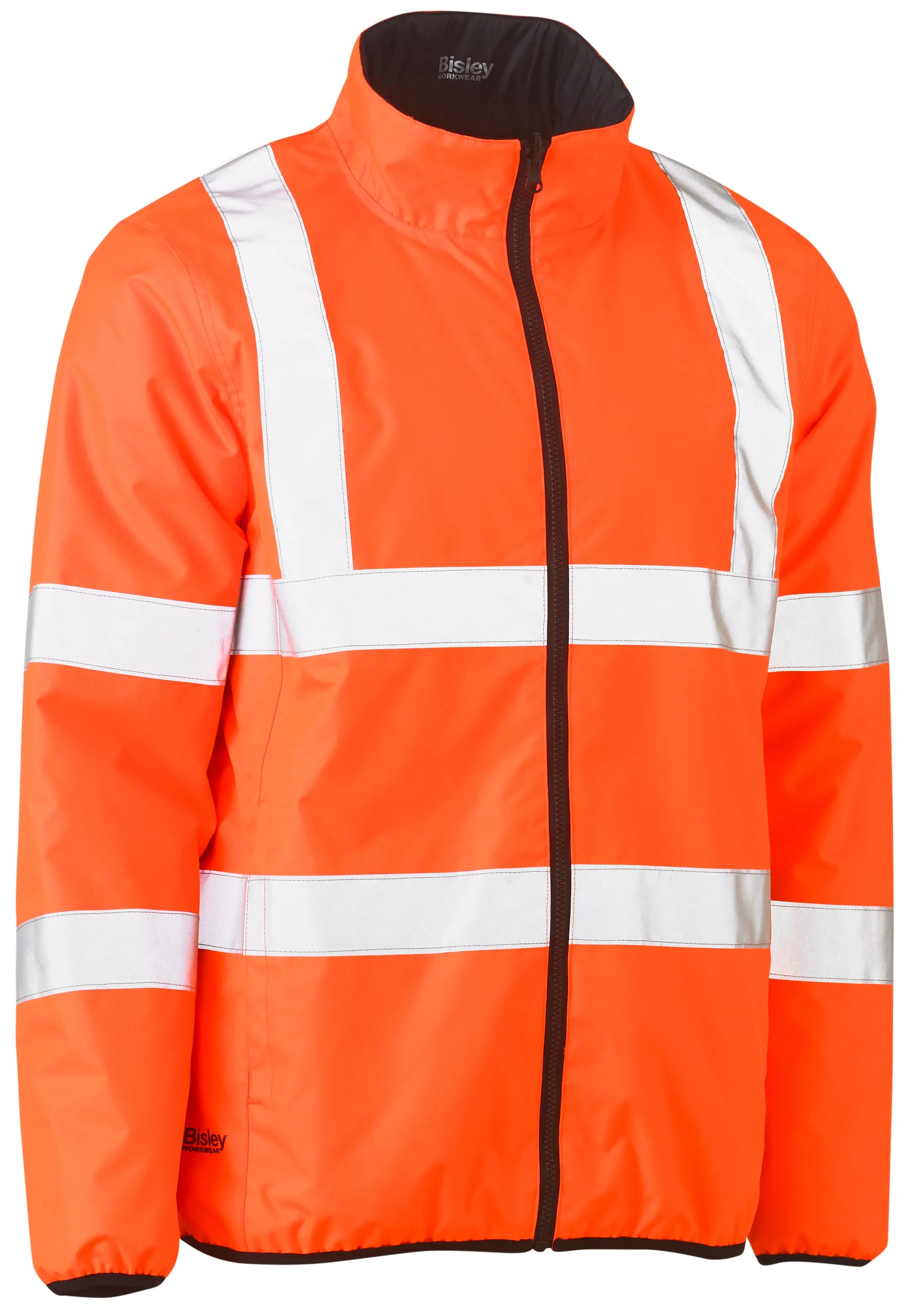 BJ6350HT Bisley Taped Hi Vis Reversible Puffer Jacket