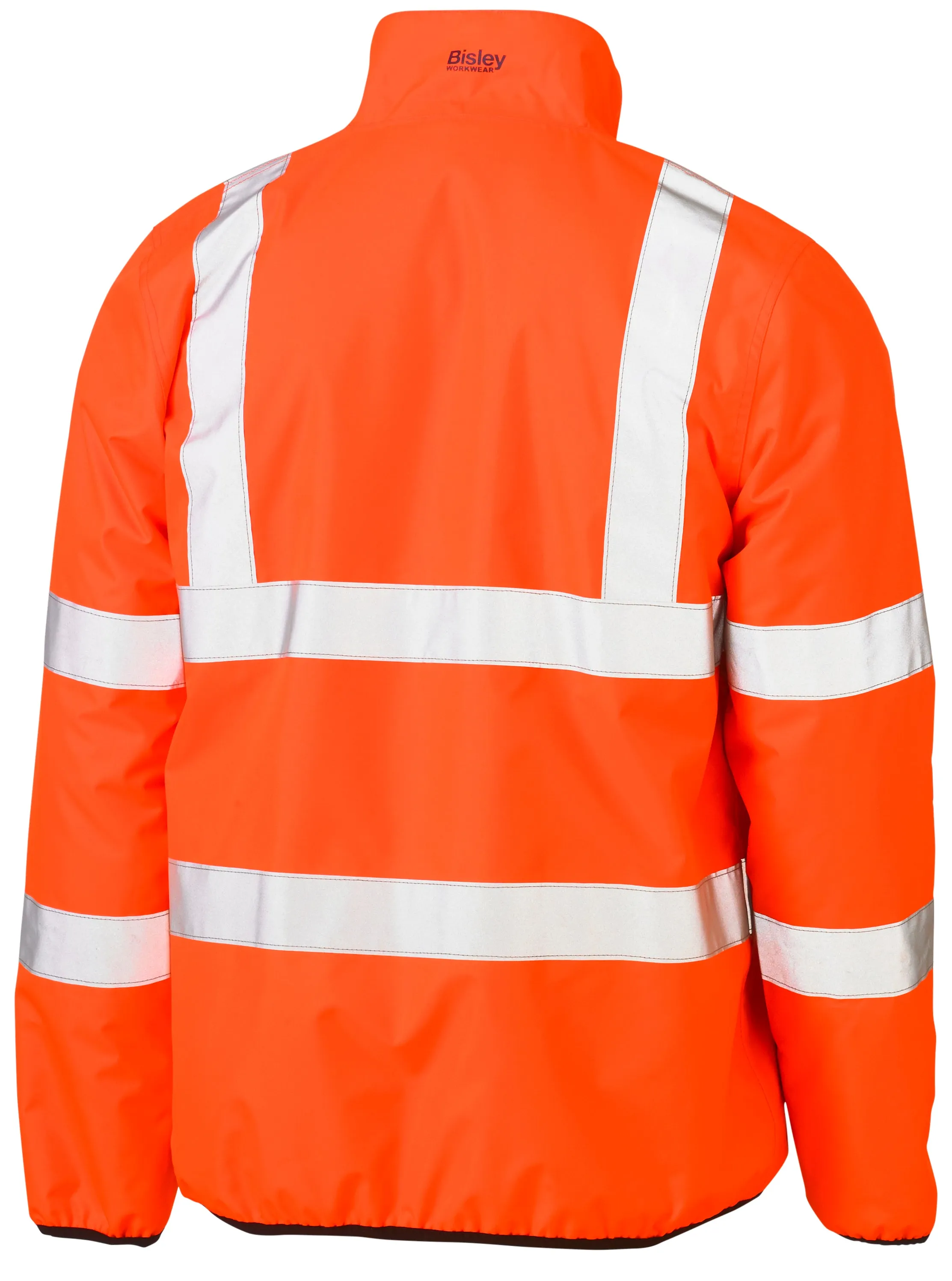 BJ6350HT Bisley Taped Hi Vis Reversible Puffer Jacket