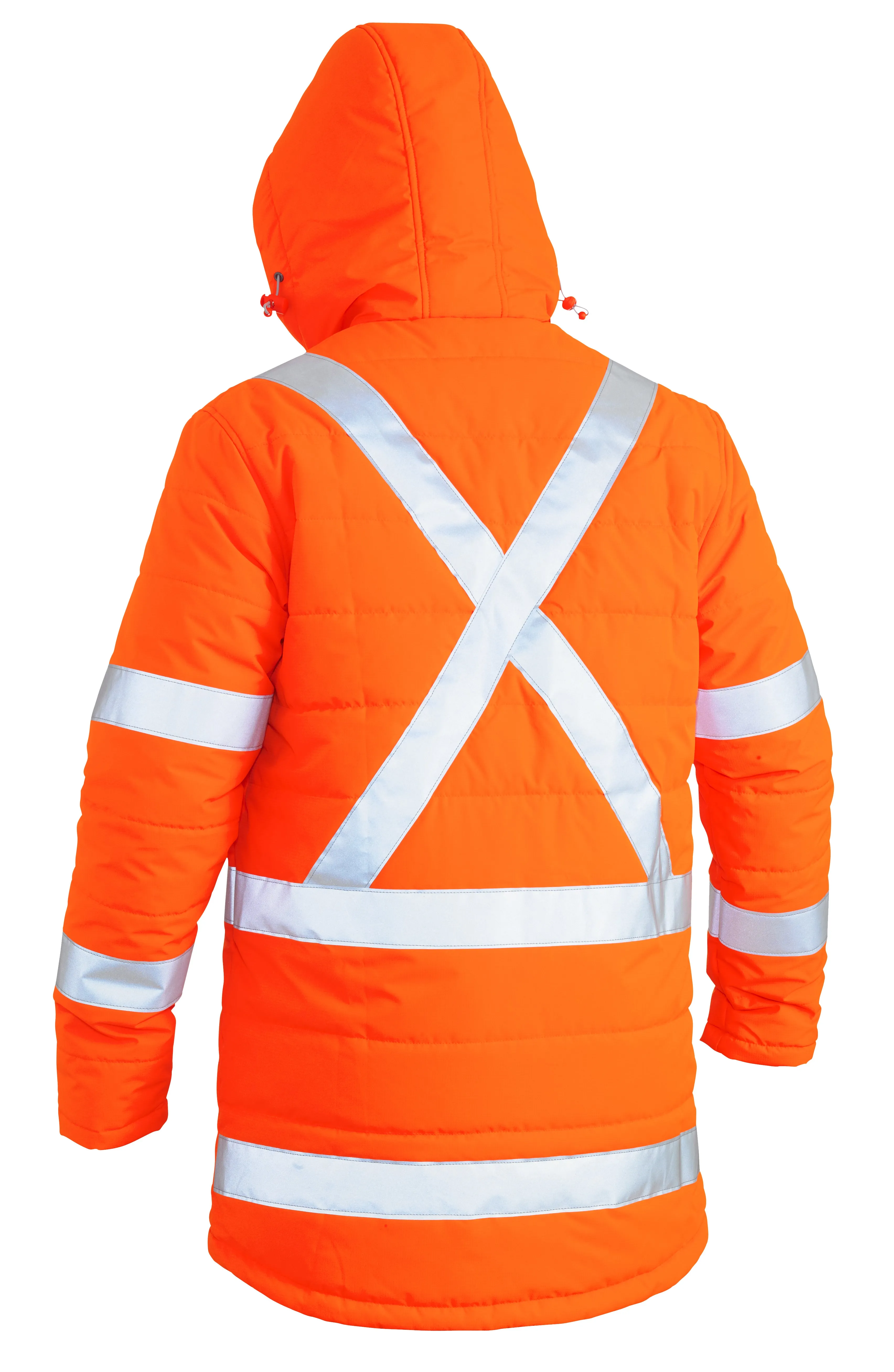 BJ6379XT Bisley TTMC-W Taped Hi Vis Puffer Jacket