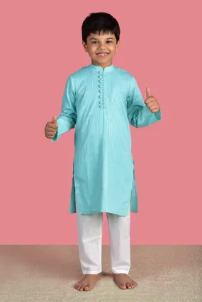 Blue Kurta Set