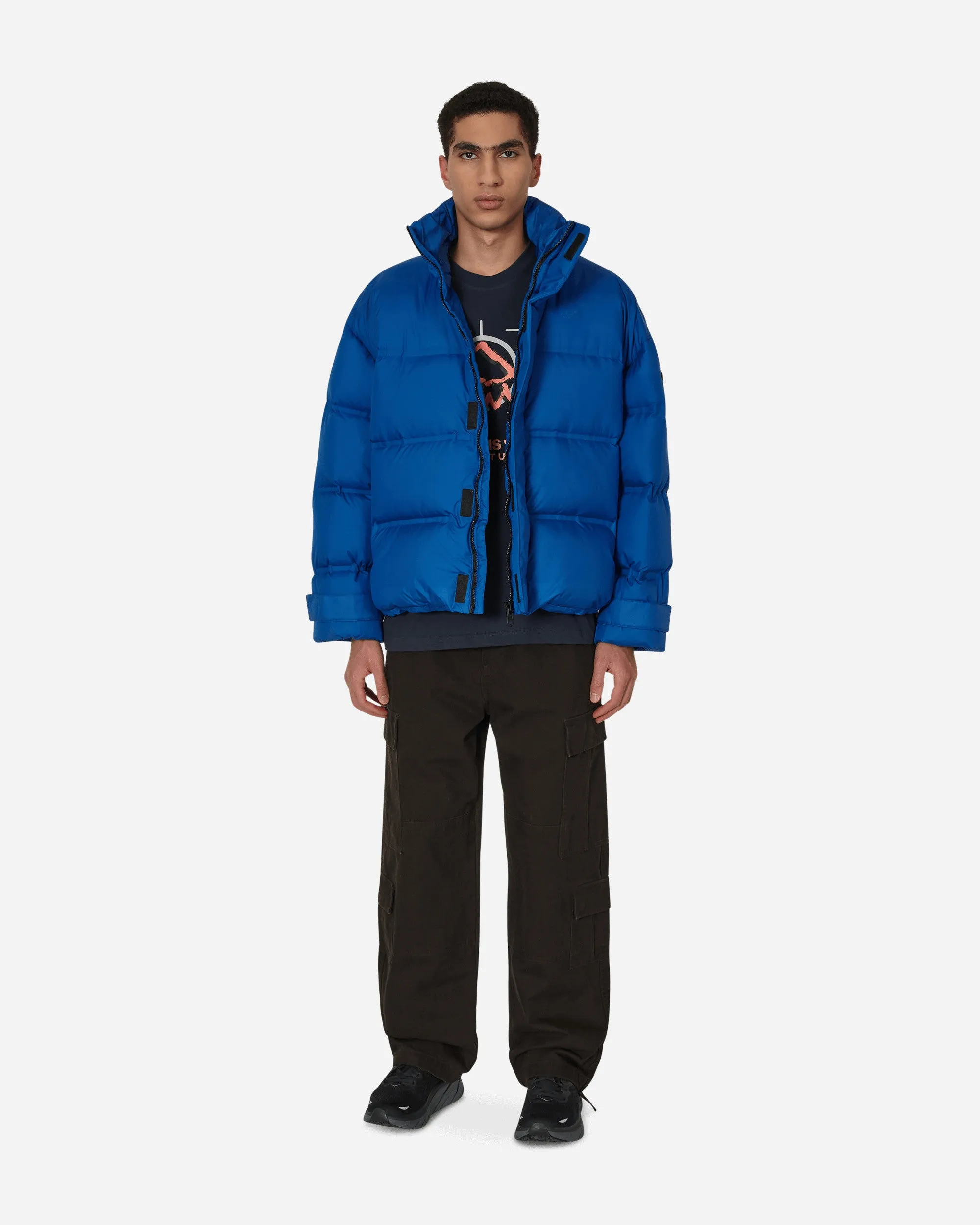 Blue Version Oversized Down Puffer Jacket Blue