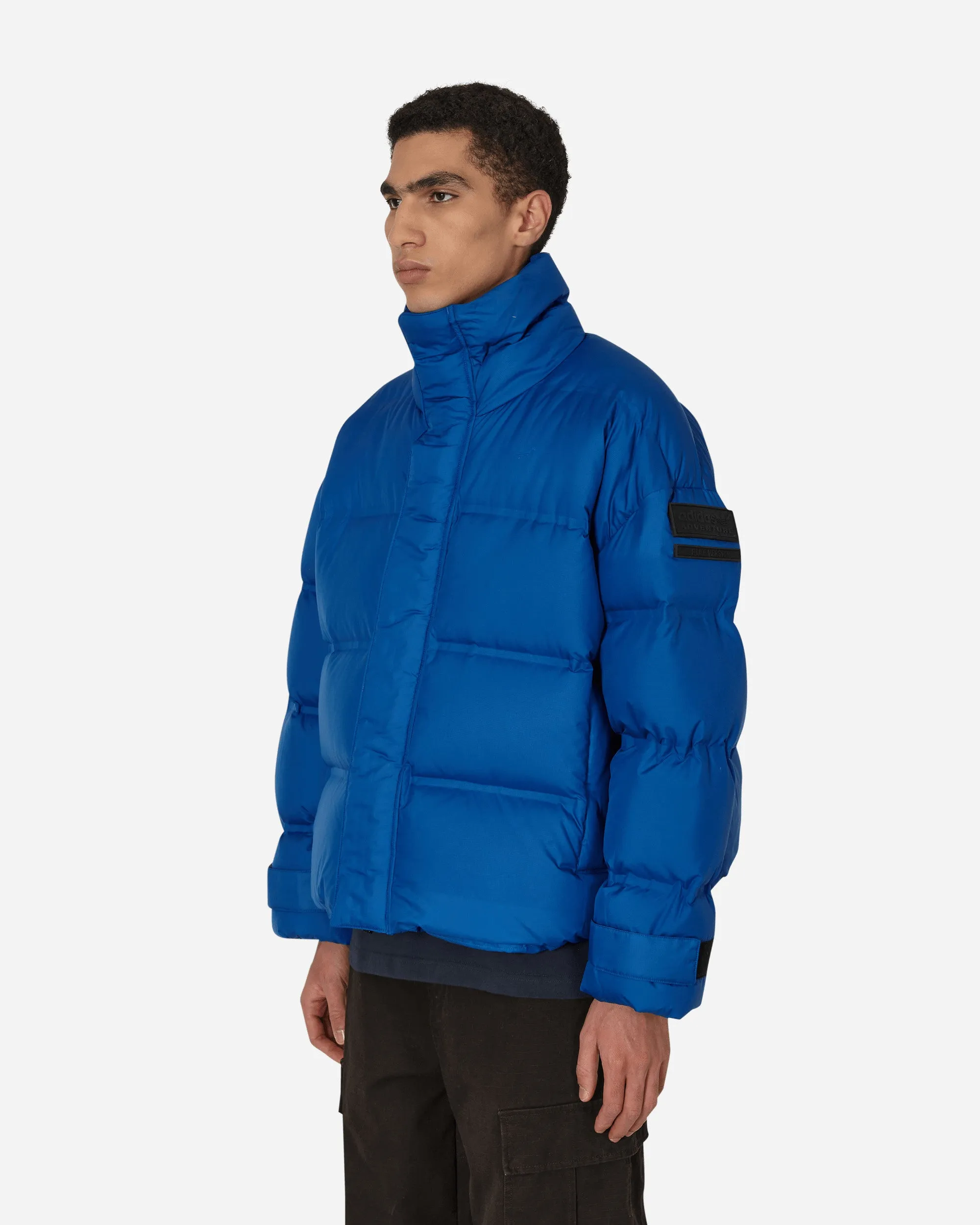 Blue Version Oversized Down Puffer Jacket Blue