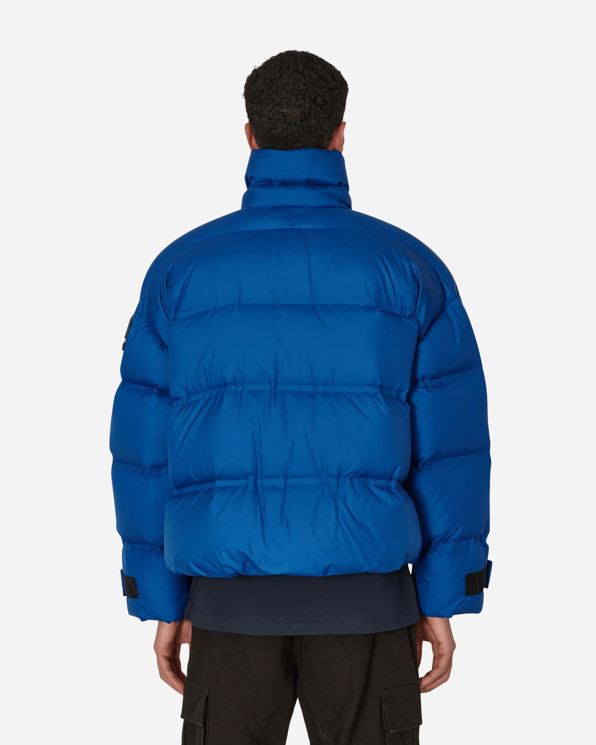 Blue Version Oversized Down Puffer Jacket Blue