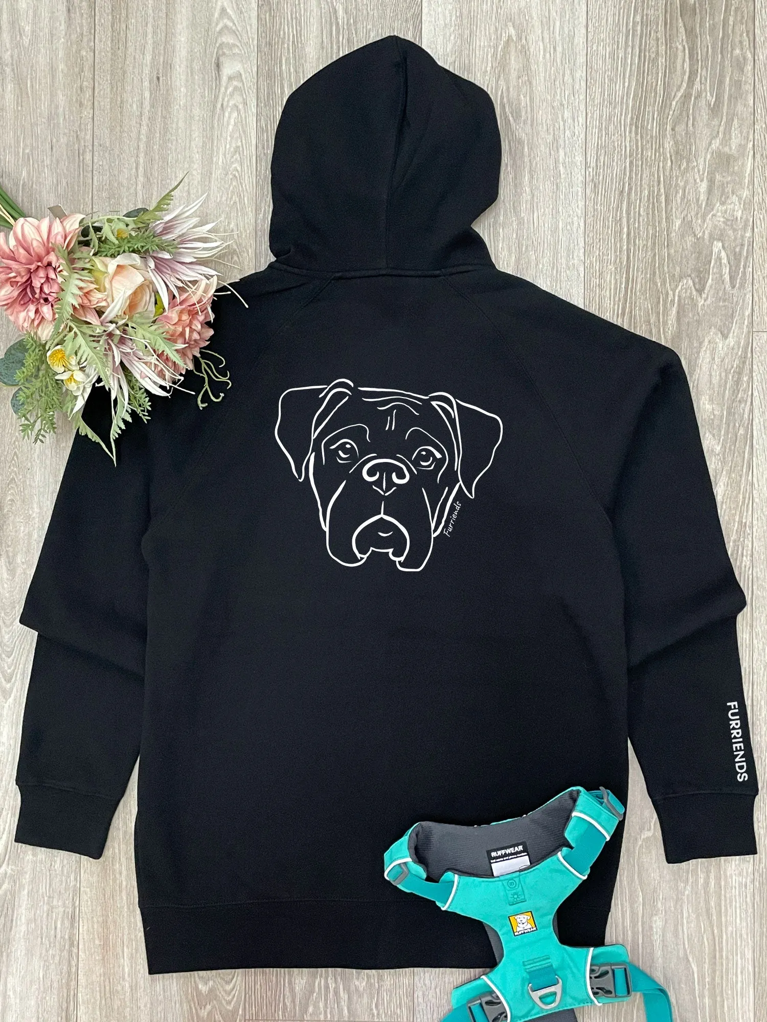 Boxer Zip Front Hoodie