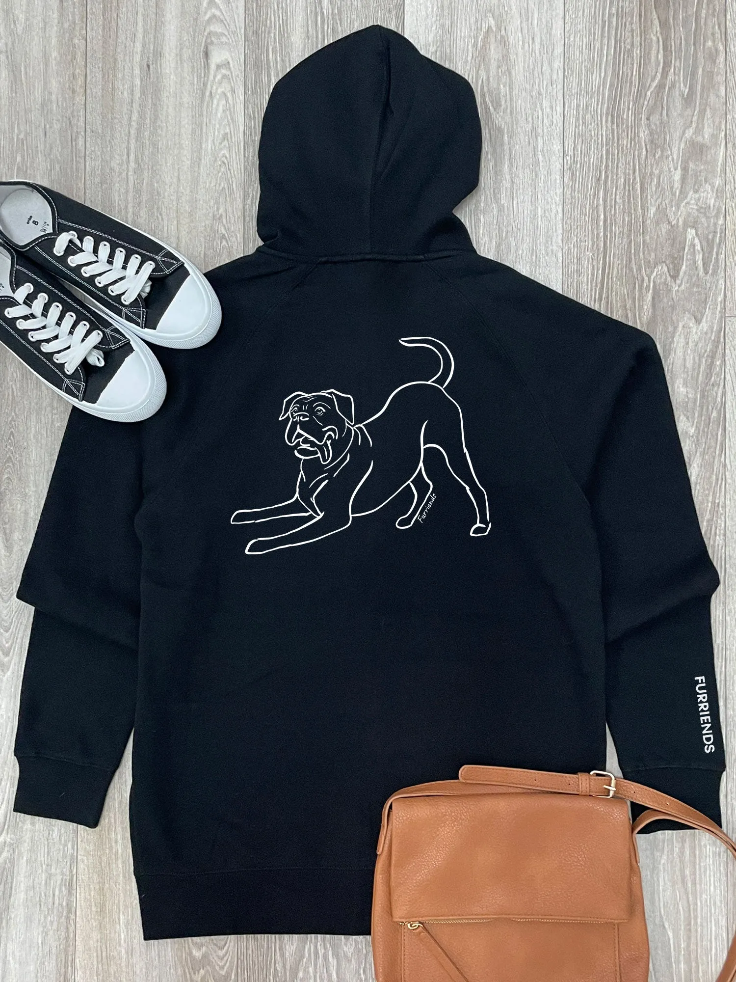 Boxer Zip Front Hoodie