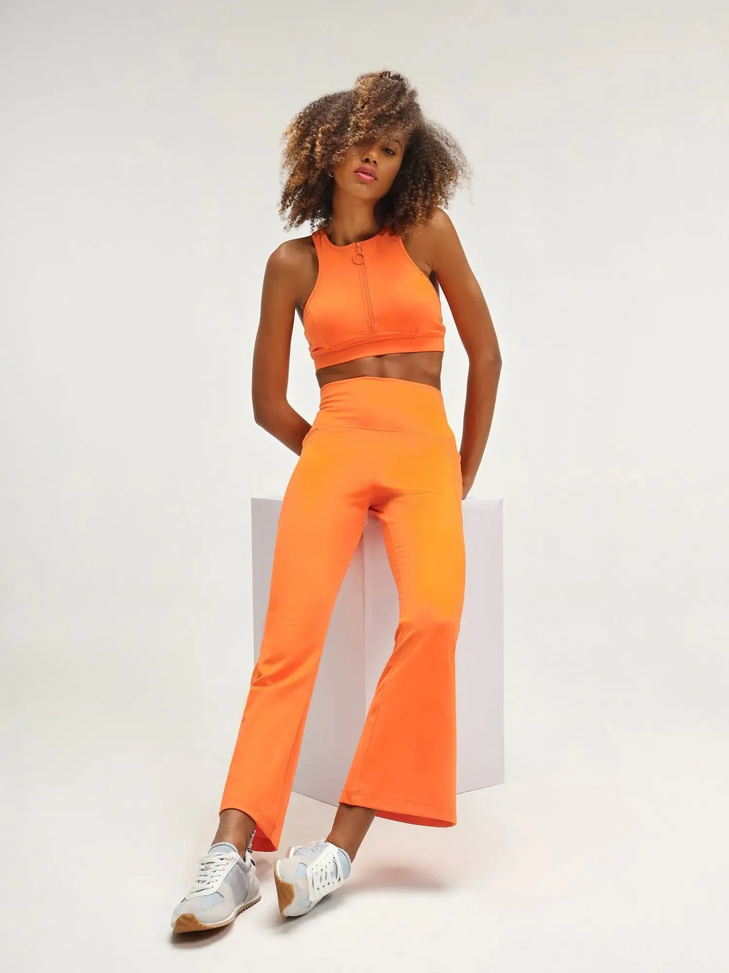 Cairo Orange Cava Sculpt Leggings