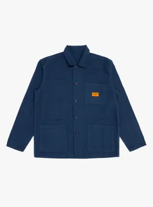 Canvas Coverall Jacket Navy