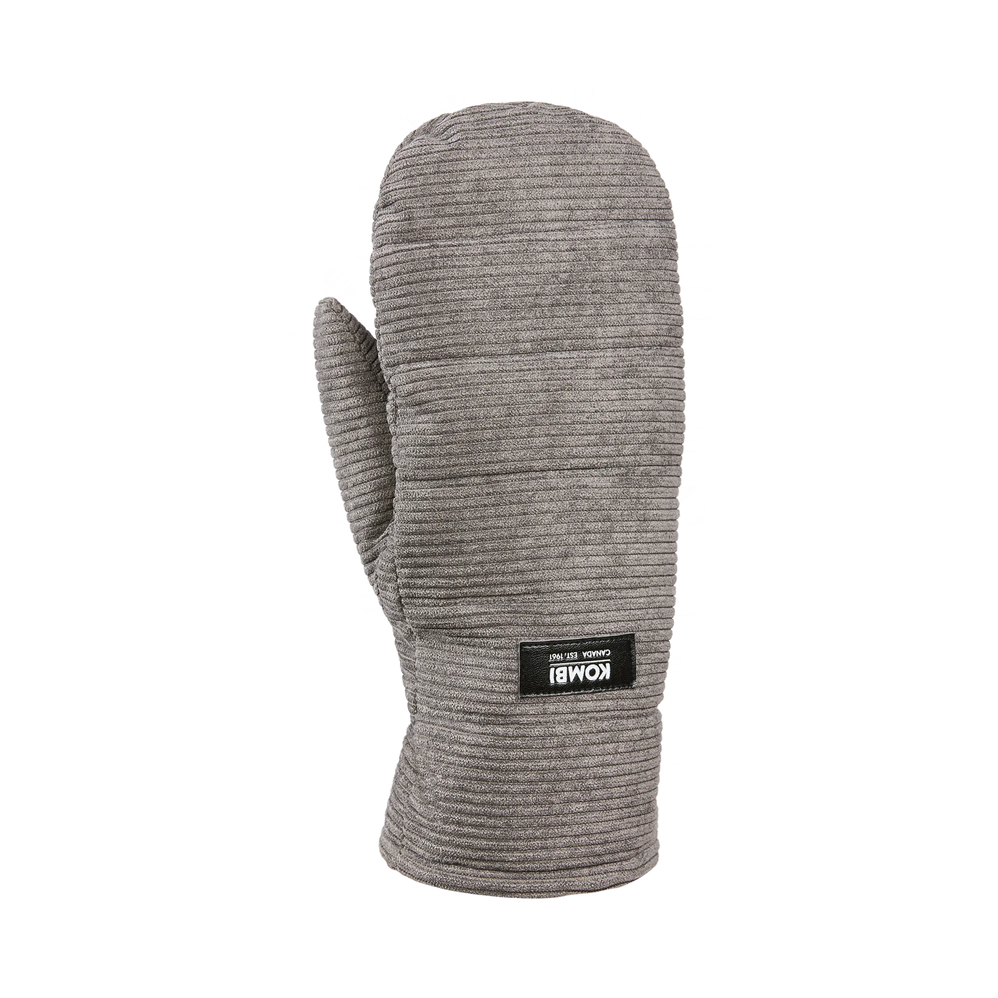 Corduroy Insulated Mittens - Women