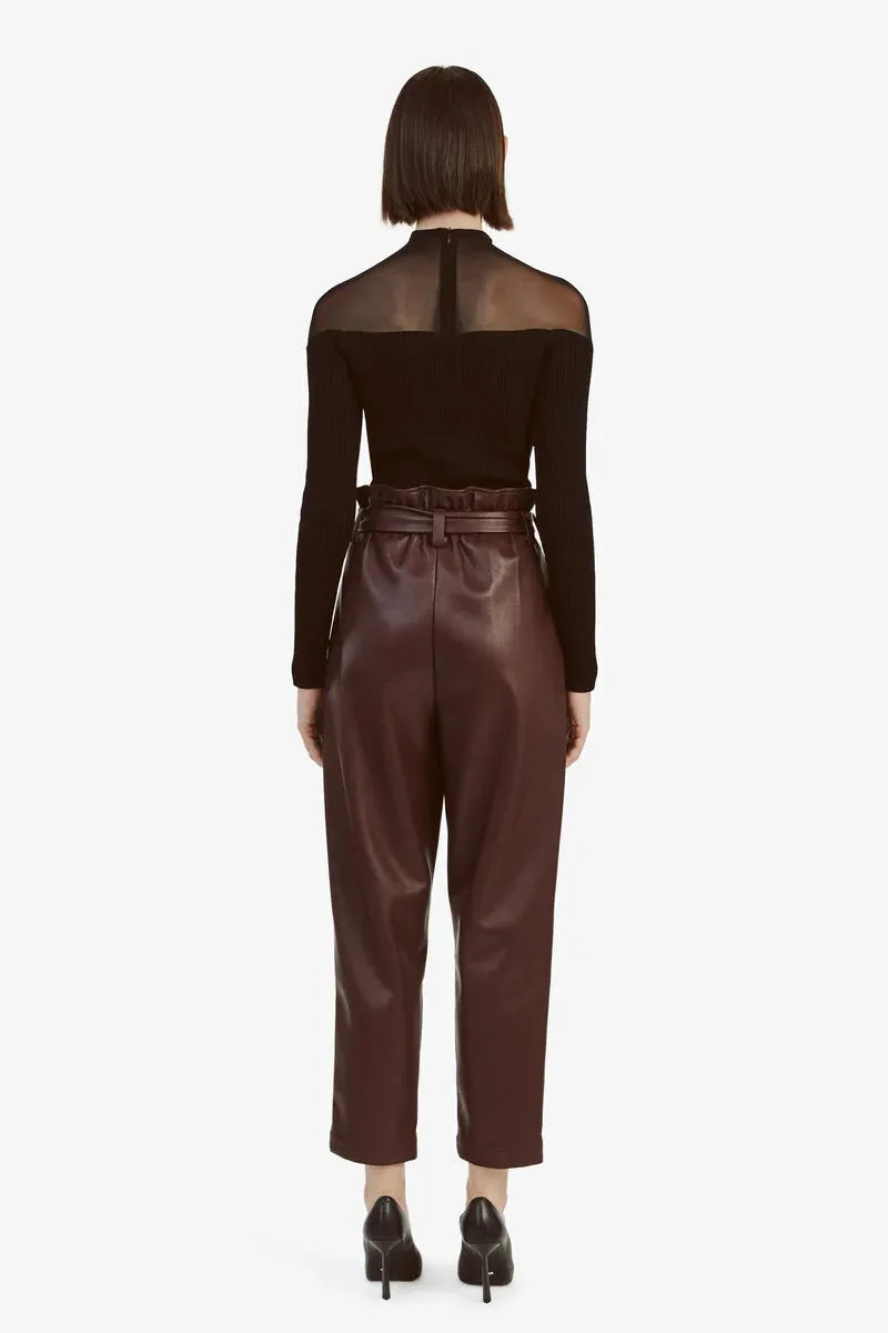 Debbie Vegan Leather Pant