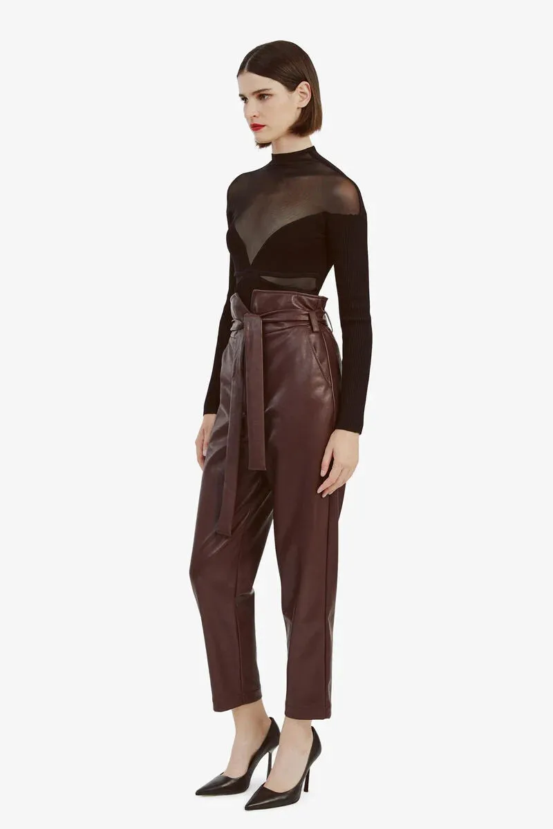 Debbie Vegan Leather Pant