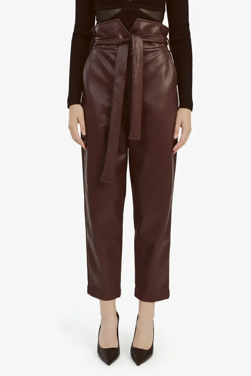 Debbie Vegan Leather Pant