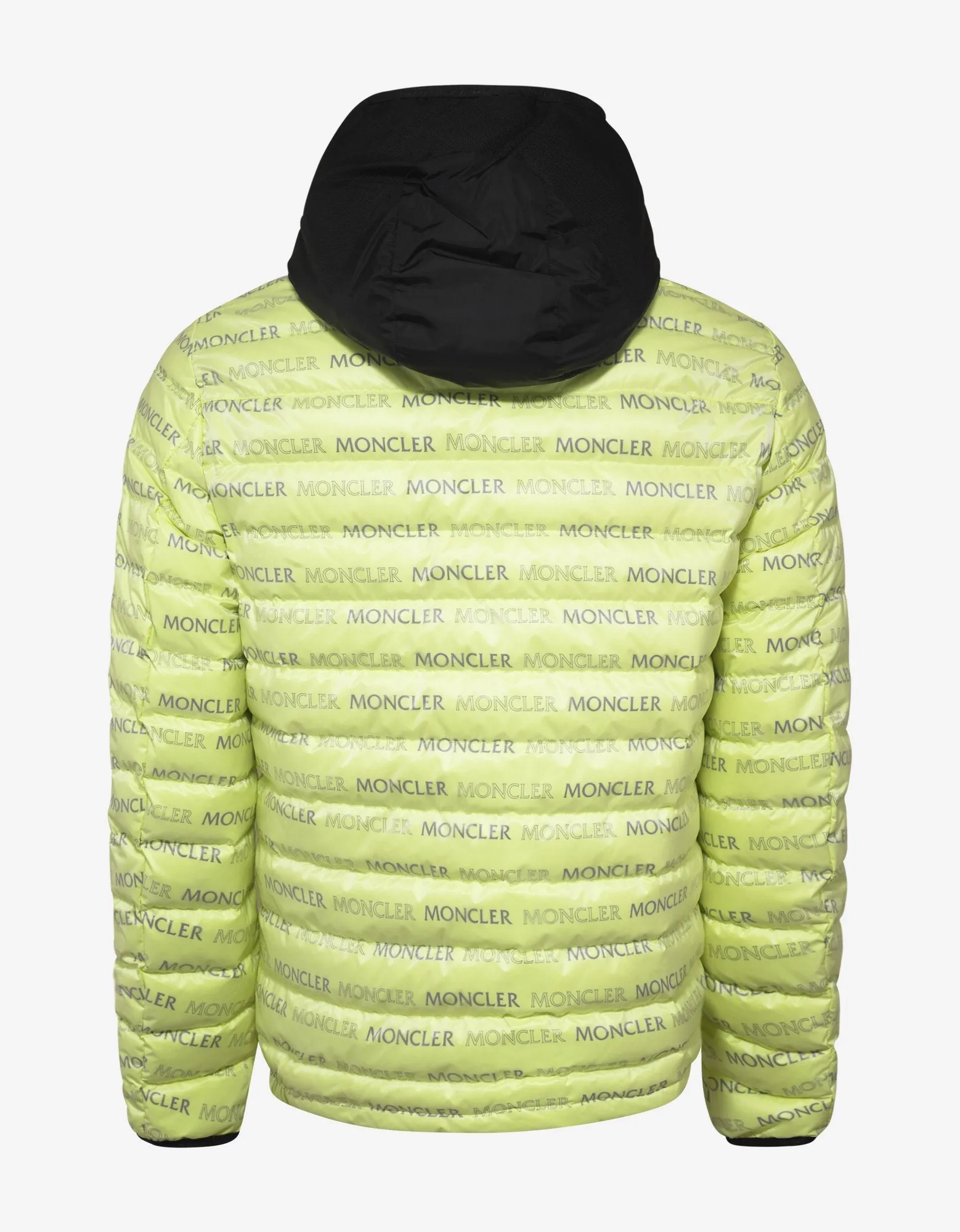 Dun Yellow Logo Down Jacket