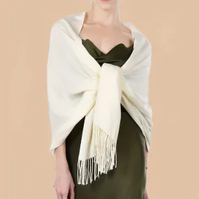 Elegant Pashmina Shawl Wrap - Luxurious, Windproof, and Cozy for Weddings & Special Nights Out