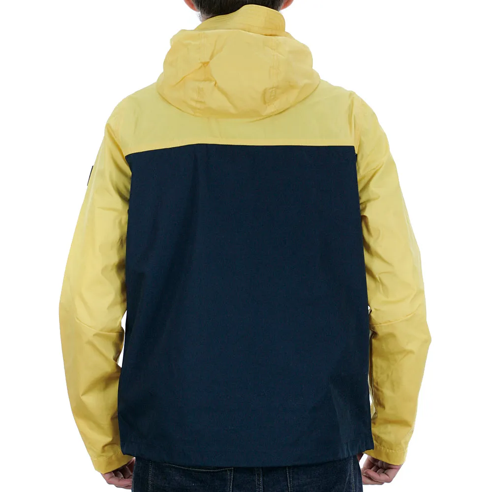 Element Barrow Light Pullover Jacket Solar Power Yellow Navy