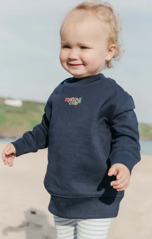 Essential Embroidered Organic Cotton Childrens Sweatshirt