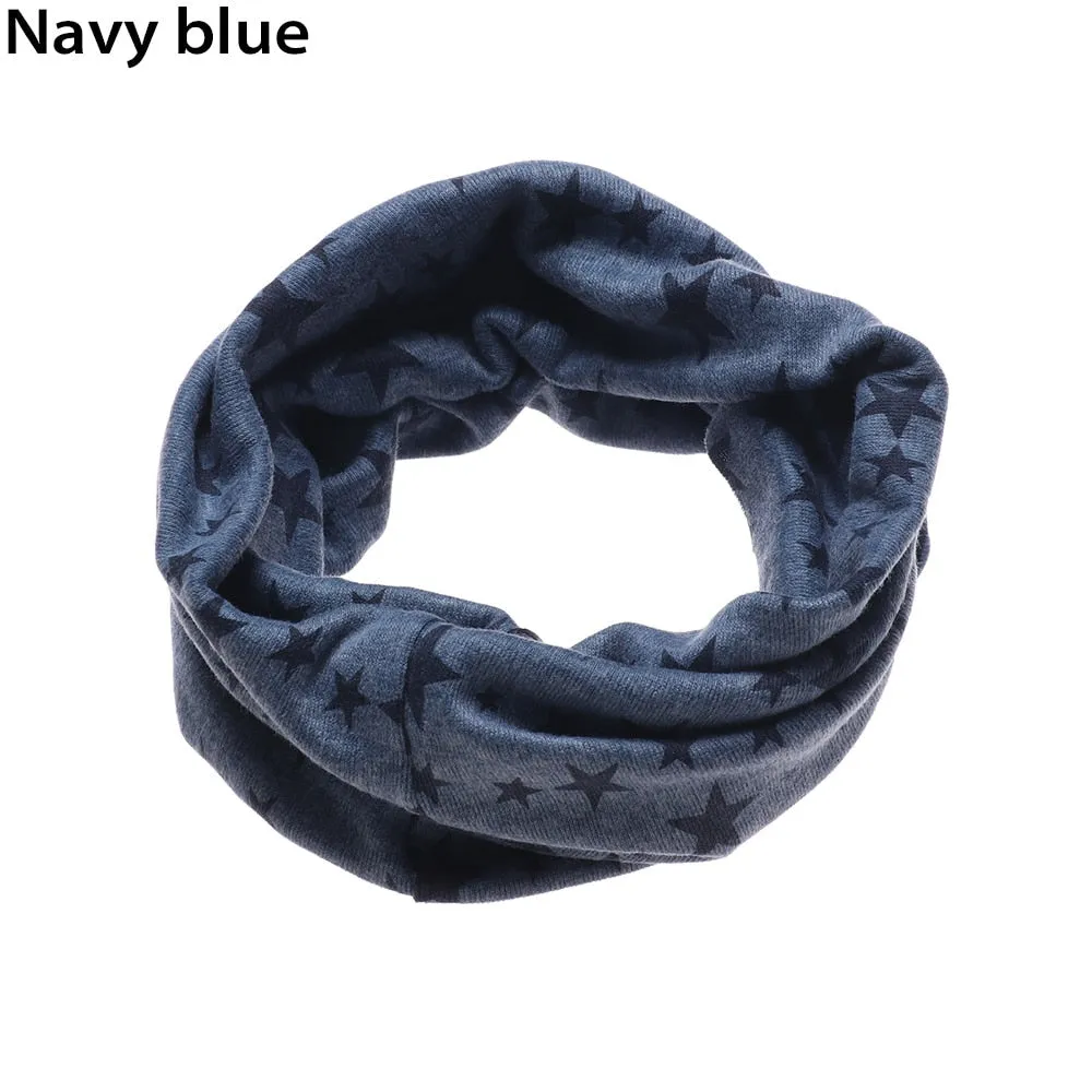 Fashion Candy Color Baby Scarf Shawl Autumn Spring Children Cotton Scarf Neckerchief Snood Collar O Ring Boy Girl Scarf