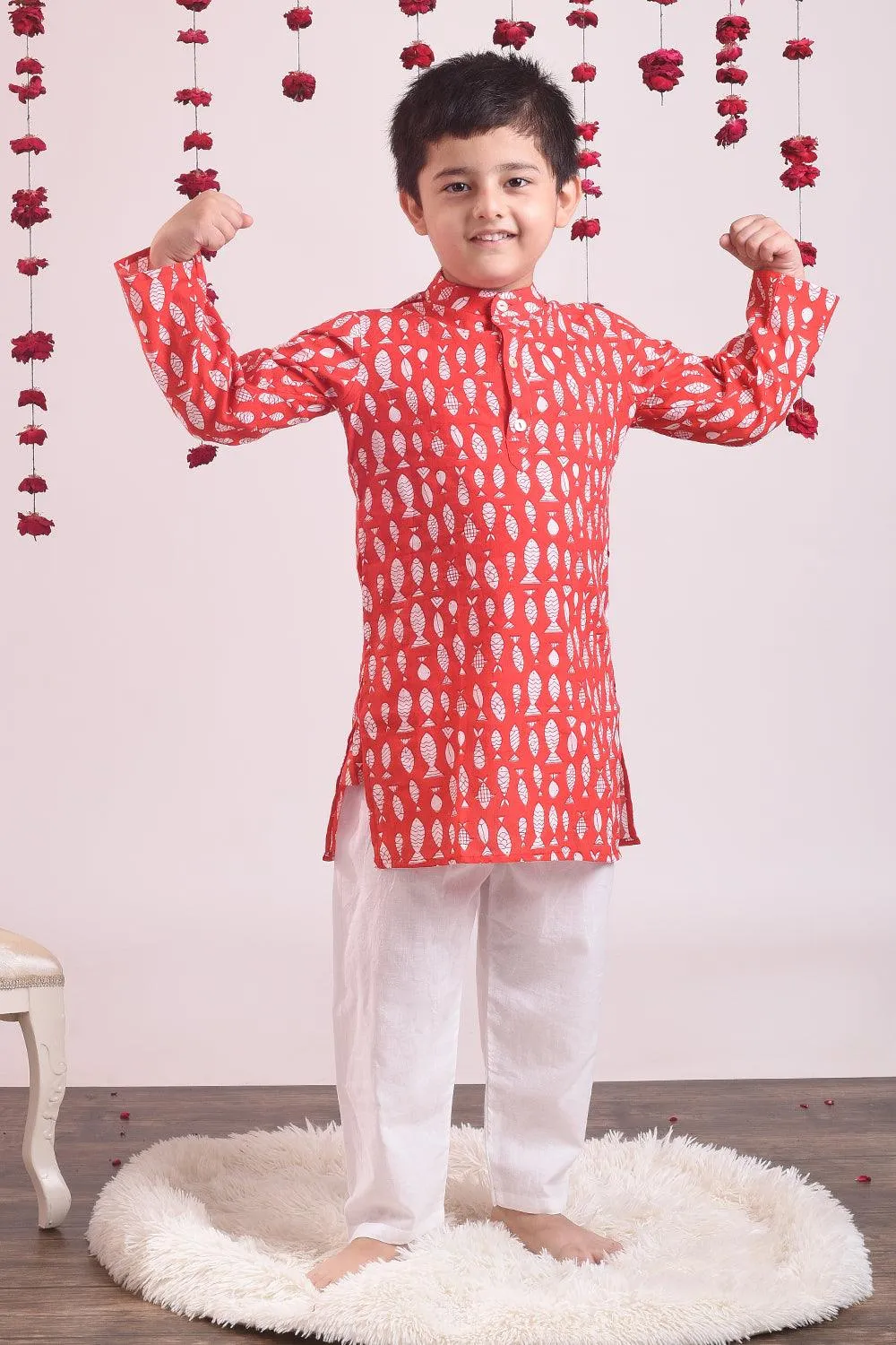 Fish Kurta Set