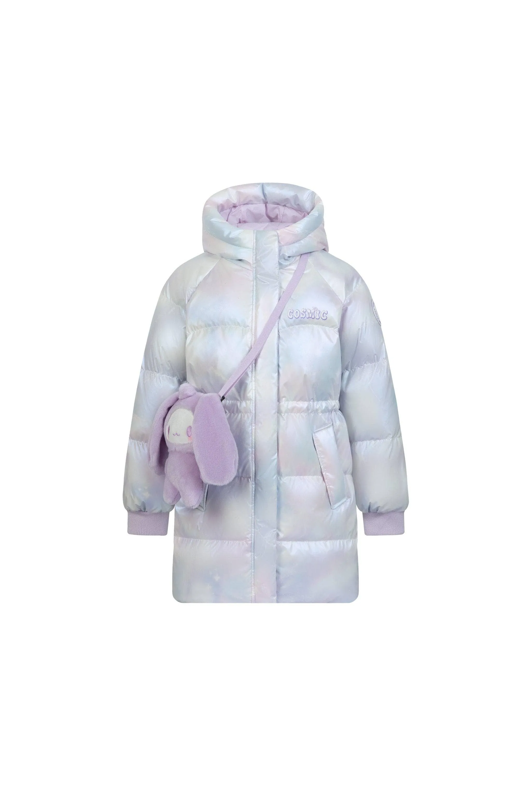 Girl's Floppy Bunny Down Coat