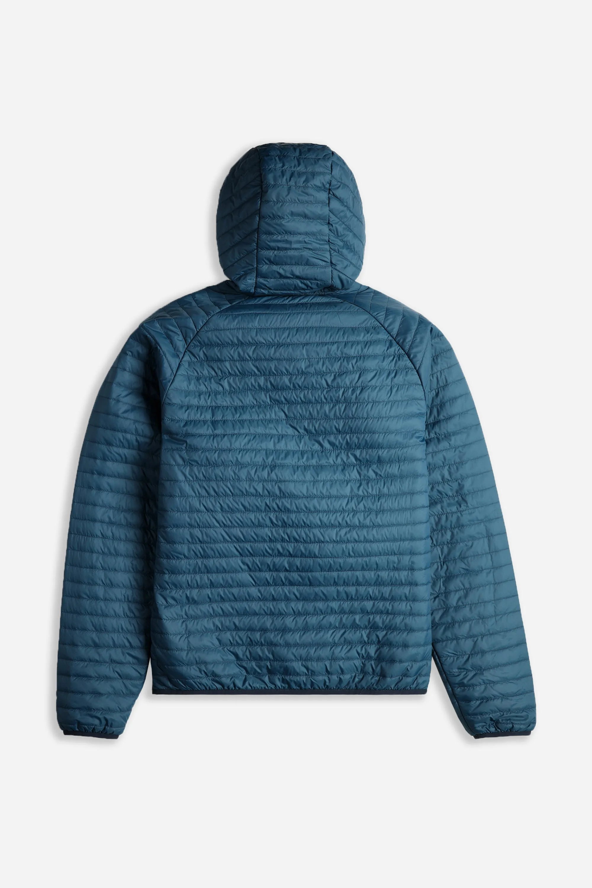 Global Puffer Hoodie M Pond Blue