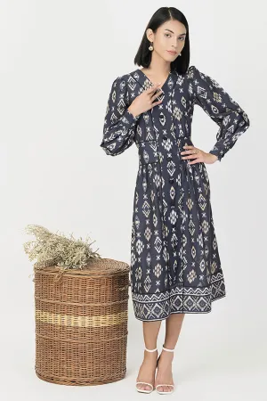 Ikkat Ethnic Dress