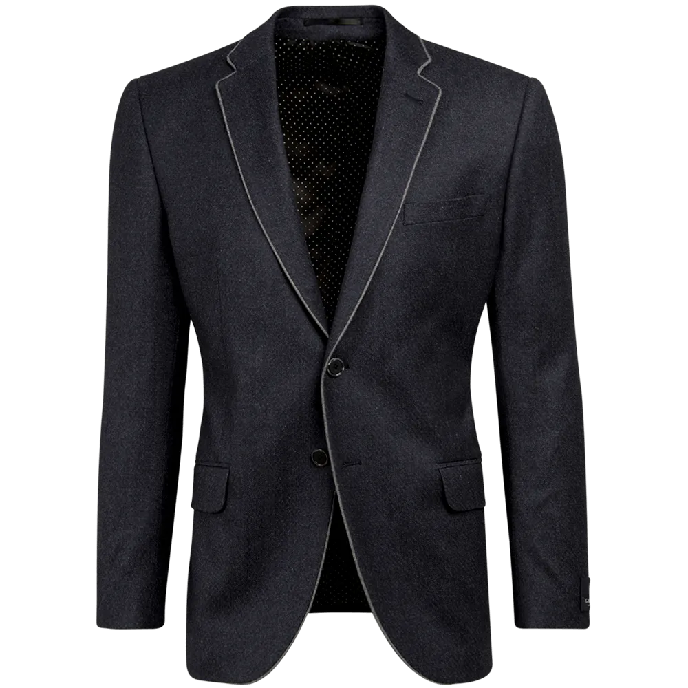 Indigo Diamond Weave Dinner Jacket