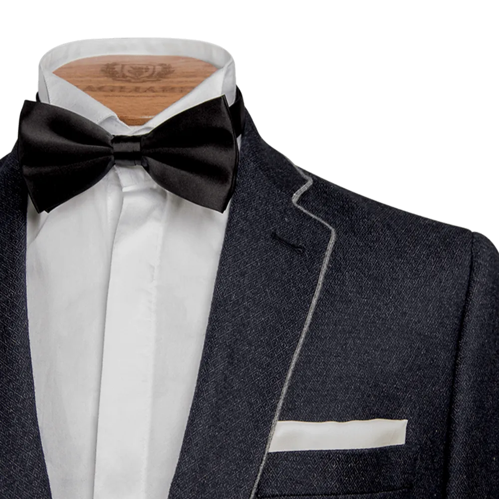 Indigo Diamond Weave Dinner Jacket