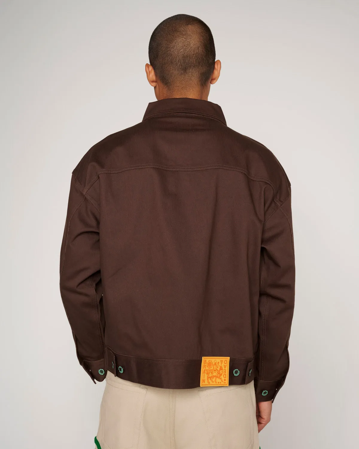 Industrial Work Jacket - Brown