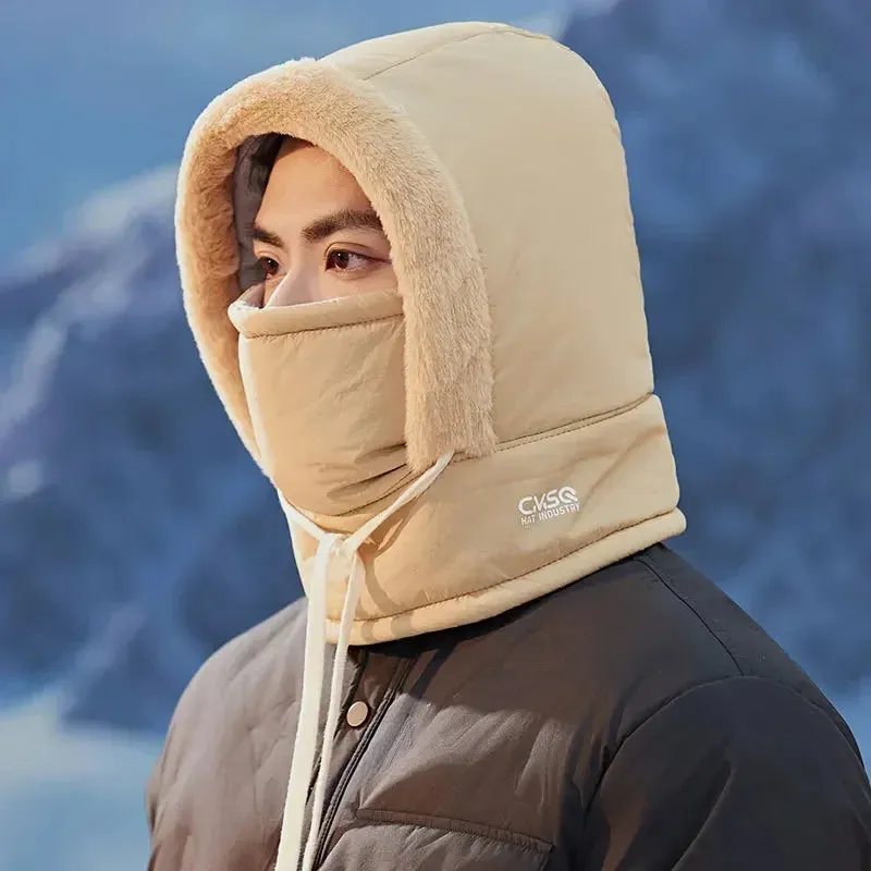 Insulated Windproof Winter Hooded Face-Cover