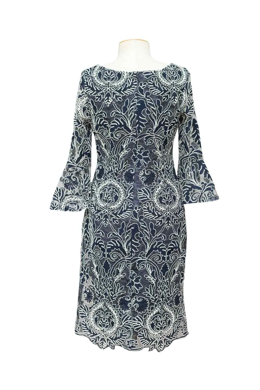 Jesse Harper - JH0285 Flute Sleeve Lace Dress