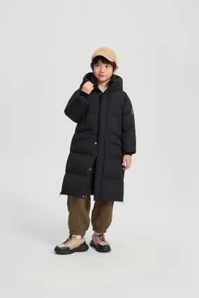 Kid's Long Down Coat