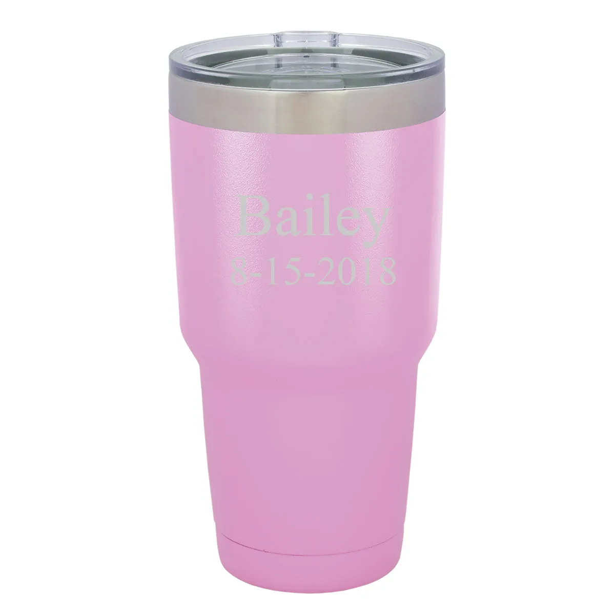 Lavender Stainless Steel 30 oz. Double Insulated Tumbler