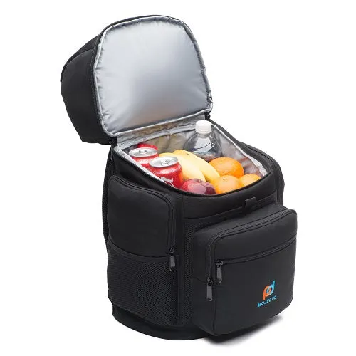 Leakproof Backpack Cooler (17x11x7 In) With Two Insulated Compartment.