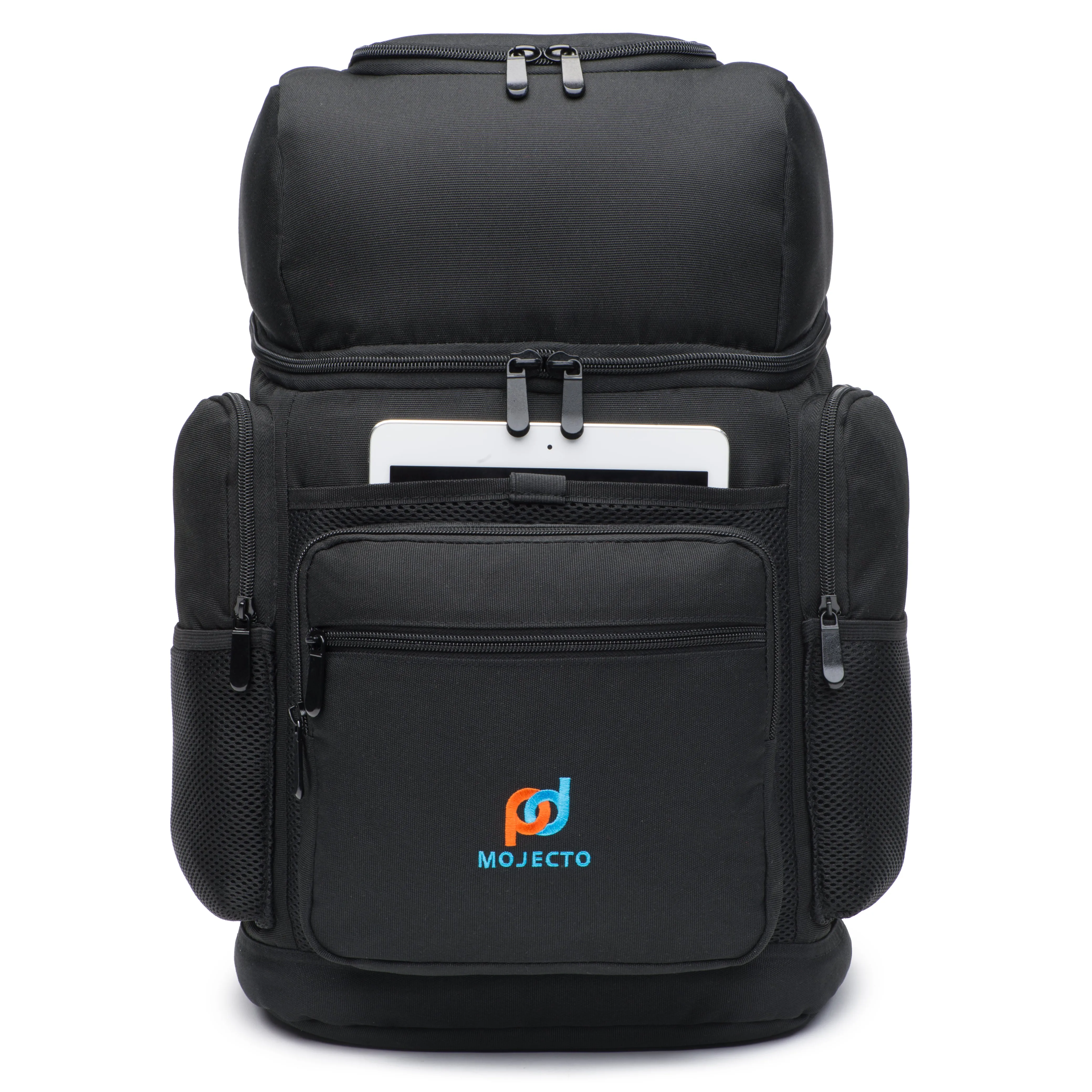 Leakproof Backpack Cooler (17x11x7 In) With Two Insulated Compartment.