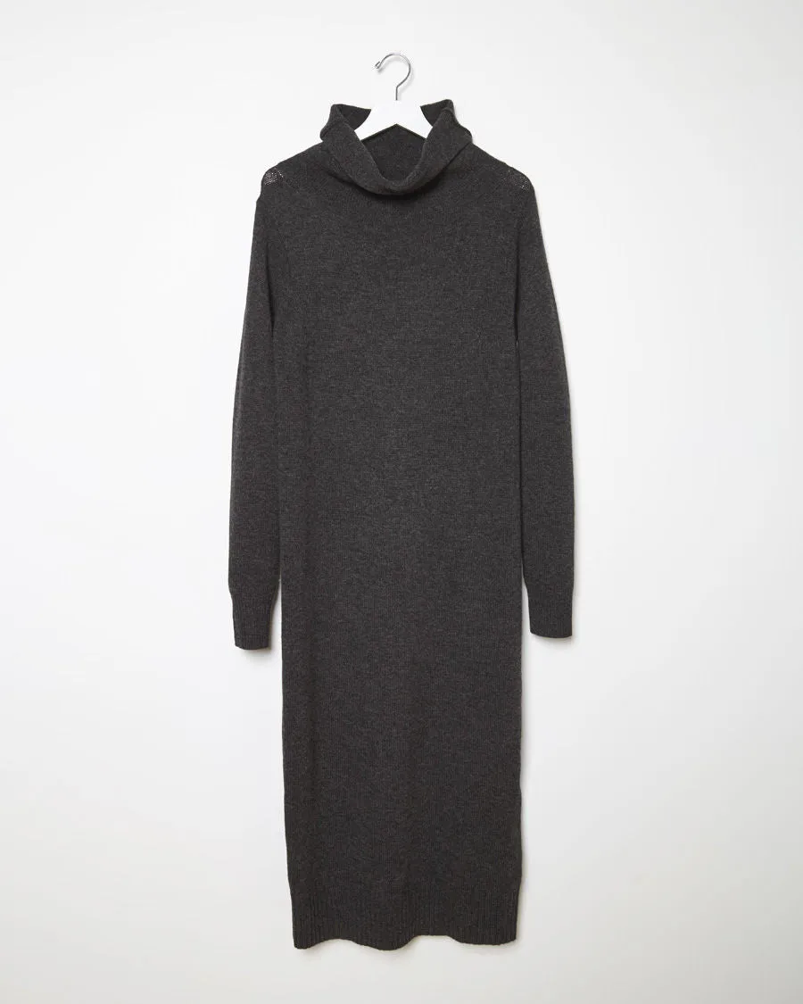 Long Wool Dress