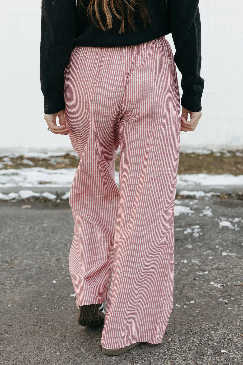 Mallory Pants-Red