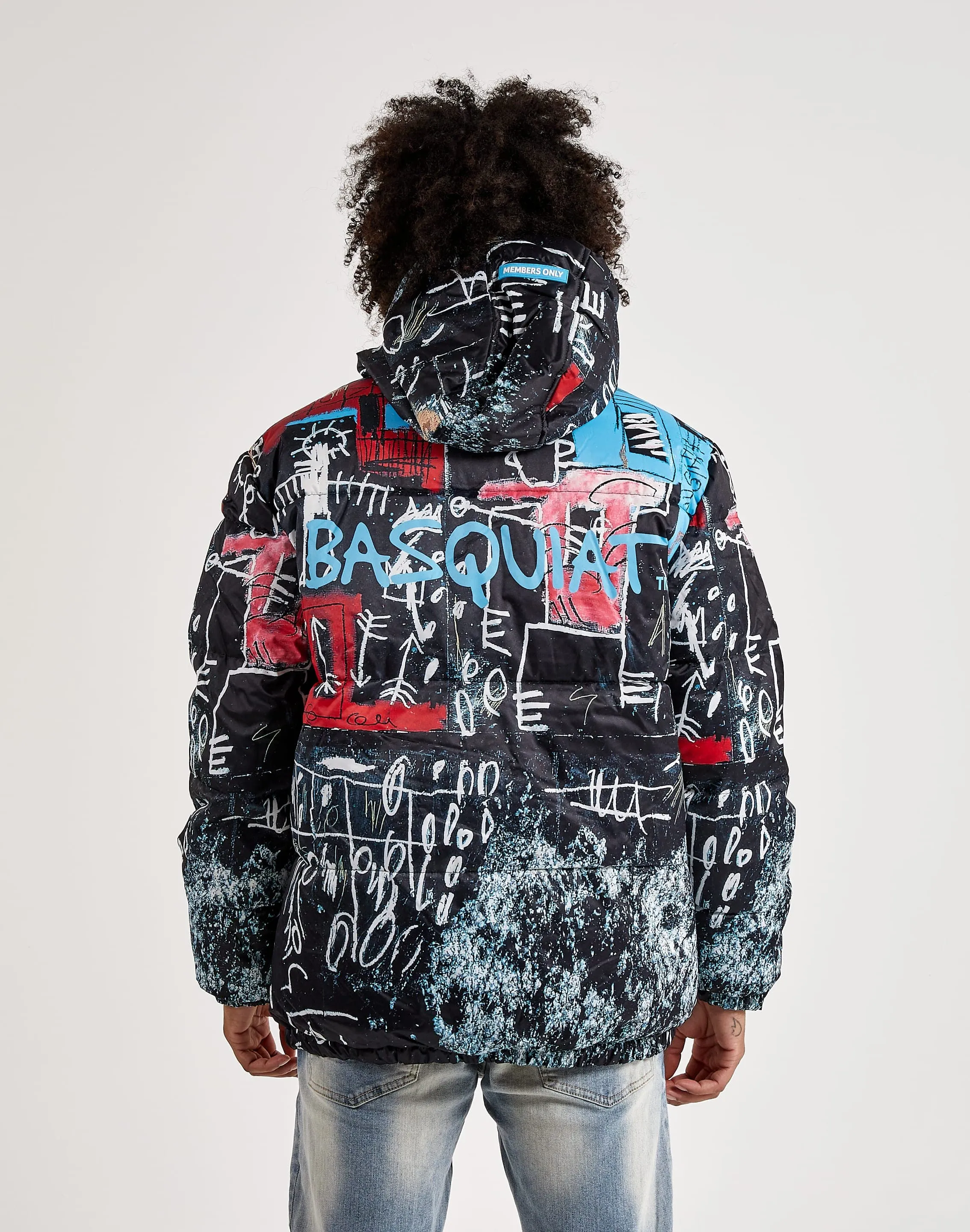 Members Only Jean-Michel Basquiat Puffer Jacket